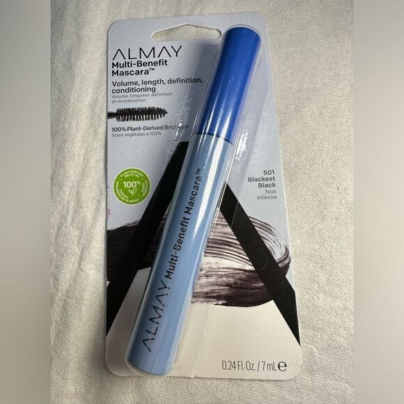 may Mascara, Volume, Length, Definition & Conditioning Color: 501 Blackest Black - Picture 3 of 4